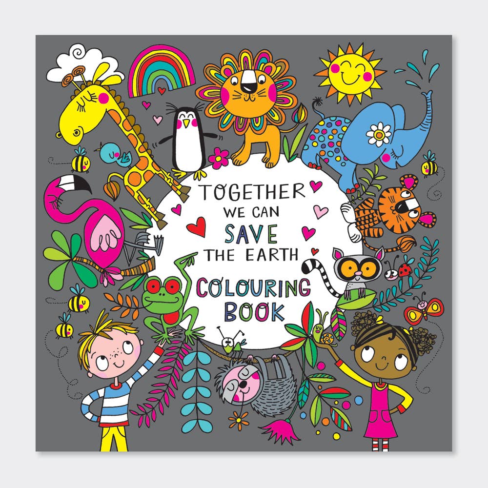 Rachel Ellen Designs - Children's 'Save the Earth' Colouring Book
