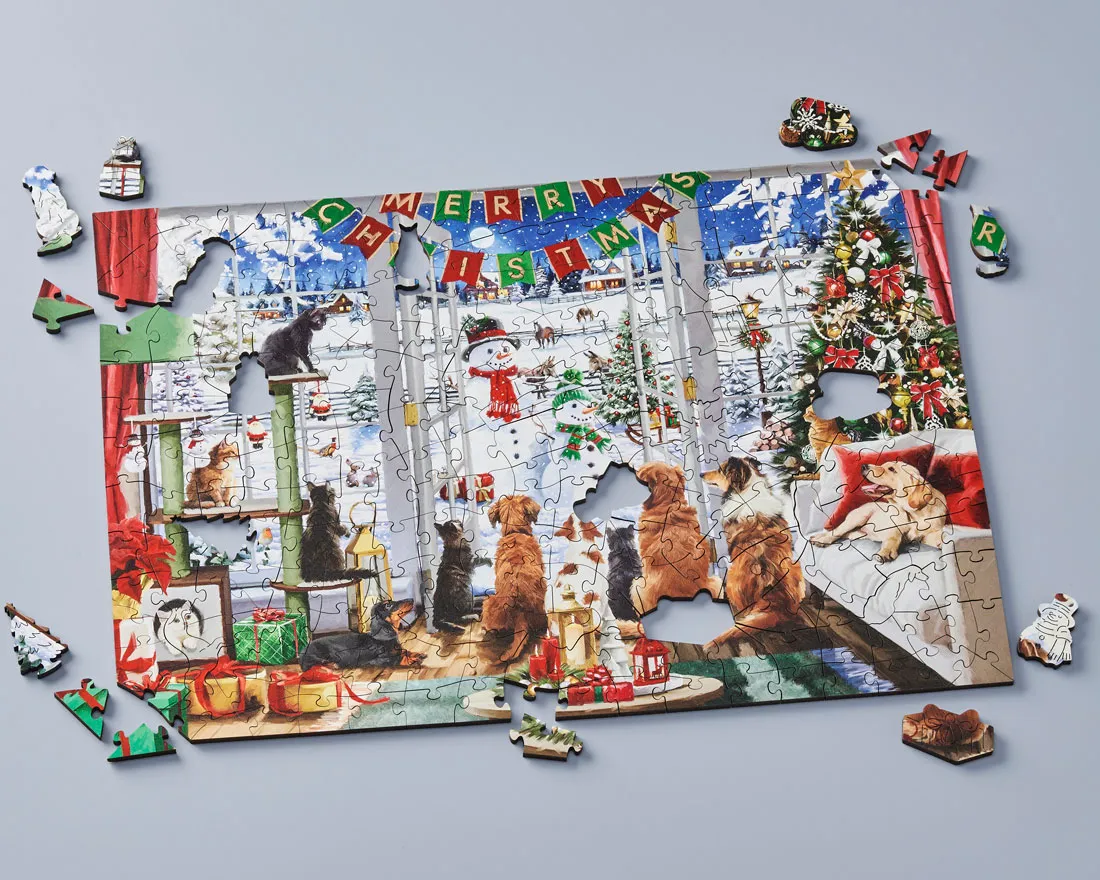 Wentworth Puzzles - Paw-sitively Perfect Christmas