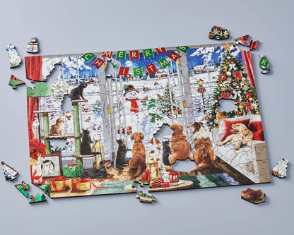 Wentworth Puzzles - Paw-sitively Perfect Christmas