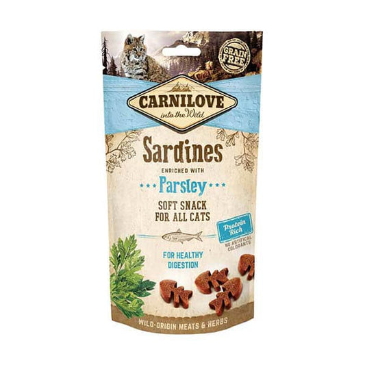 Carnilove Sardine With Parsley Cat Treat 50g