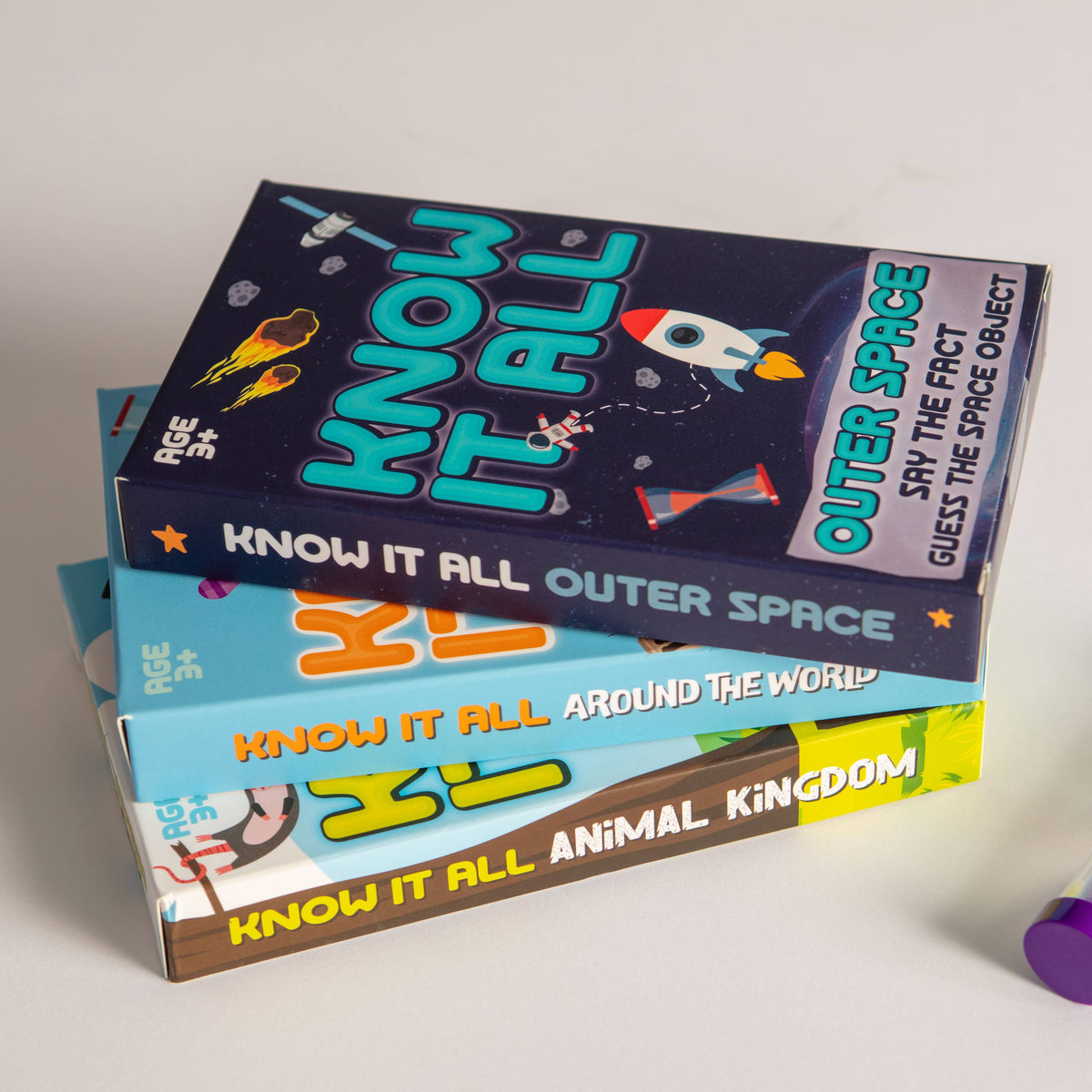 Know It All! Animals Educational Card Game - Kids Games