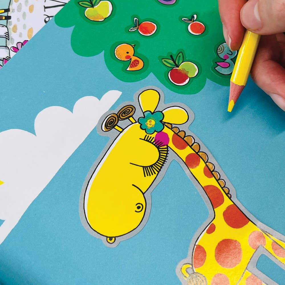 Rachel Ellen Designs - Sticker Scene Books - Love Our Planet