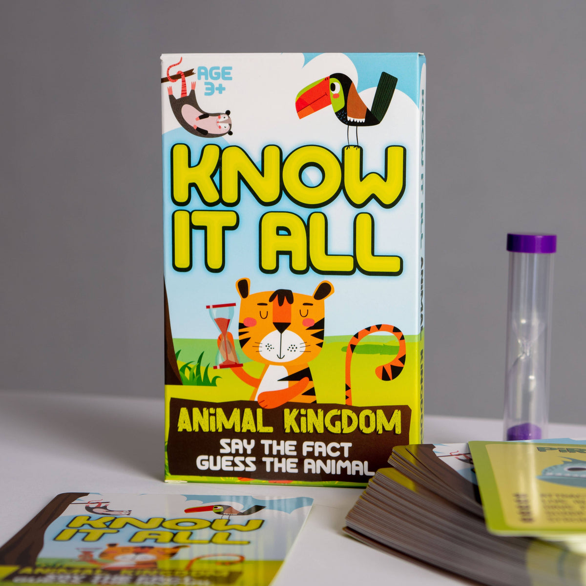 Know It All! Animals Educational Card Game - Kids Games