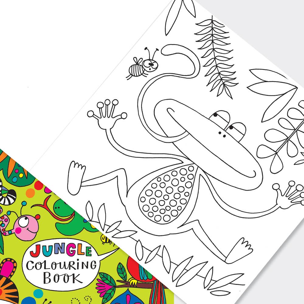 Rachel Ellen Designs - Jungle Colouring Book