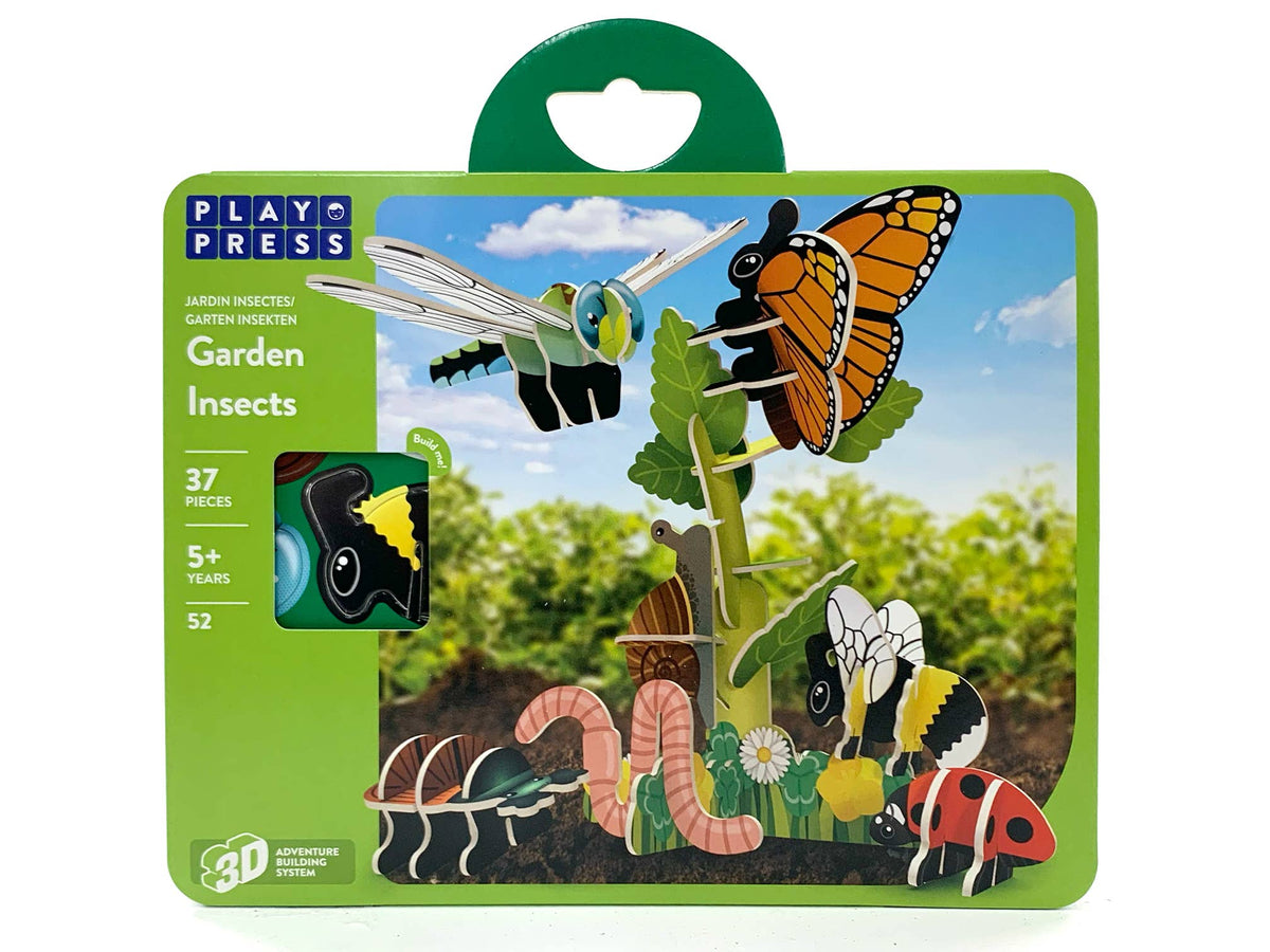 PlayPress Toys Ltd - Garden Insects Playset
