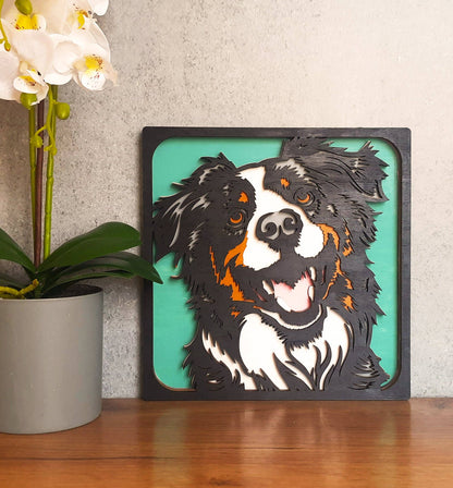 Splat Planet - Wooden Dog Art Craft Kit