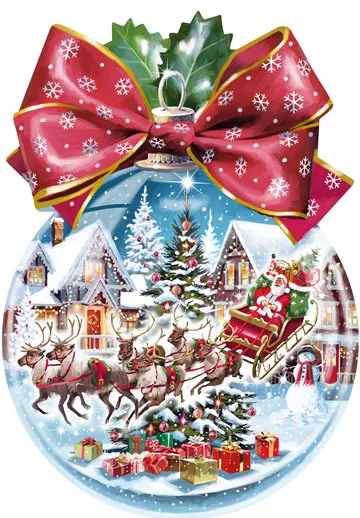 Wentworth Puzzles - Christmas Eve Bauble