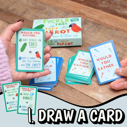 Pickle Toes or Fart Parrot – Would You Rather Game for Kids