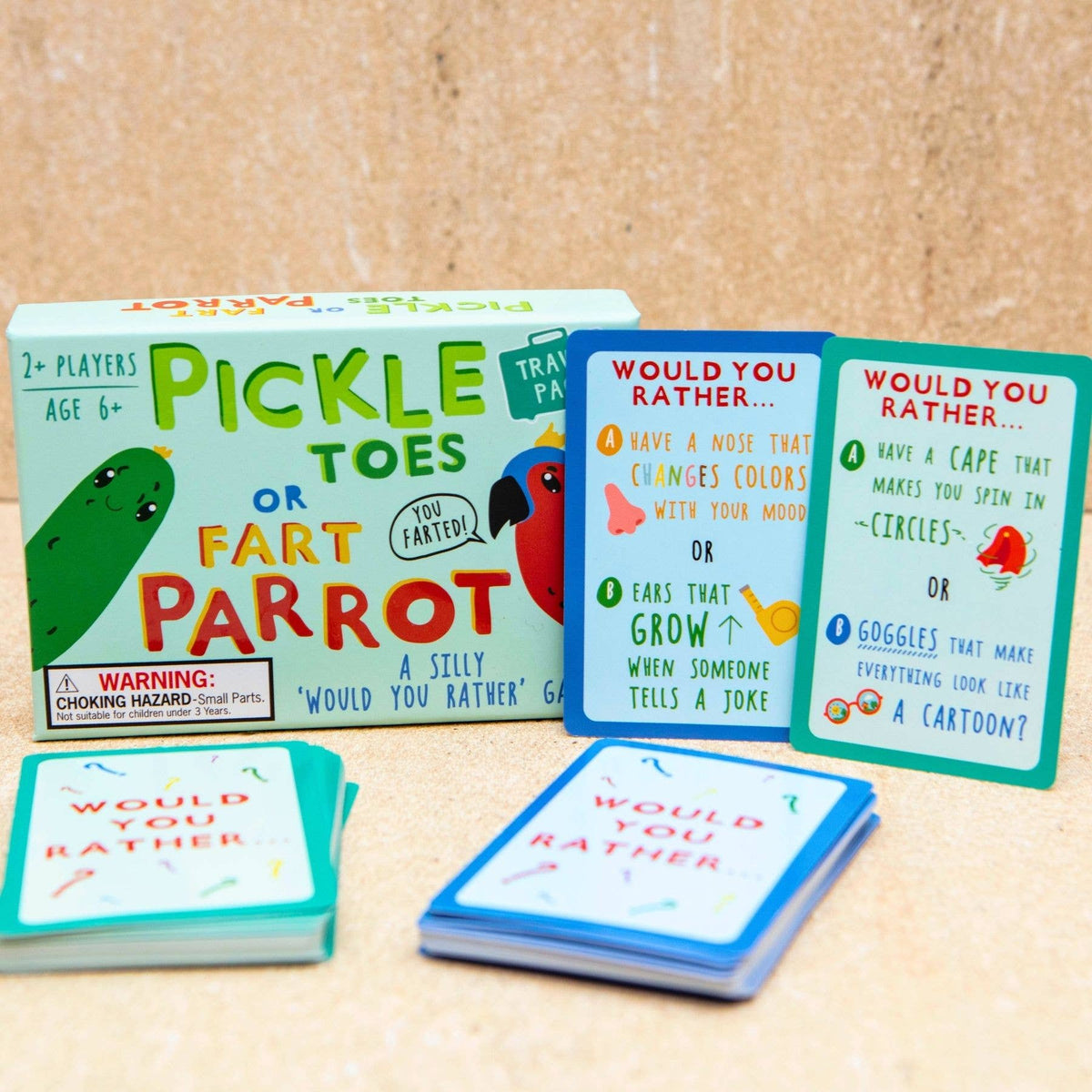 Pickle Toes or Fart Parrot – Would You Rather Game for Kids