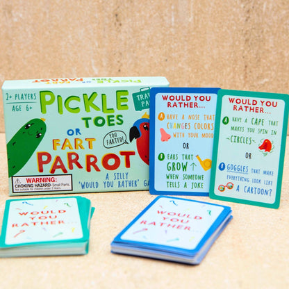 Pickle Toes or Fart Parrot – Would You Rather Game for Kids