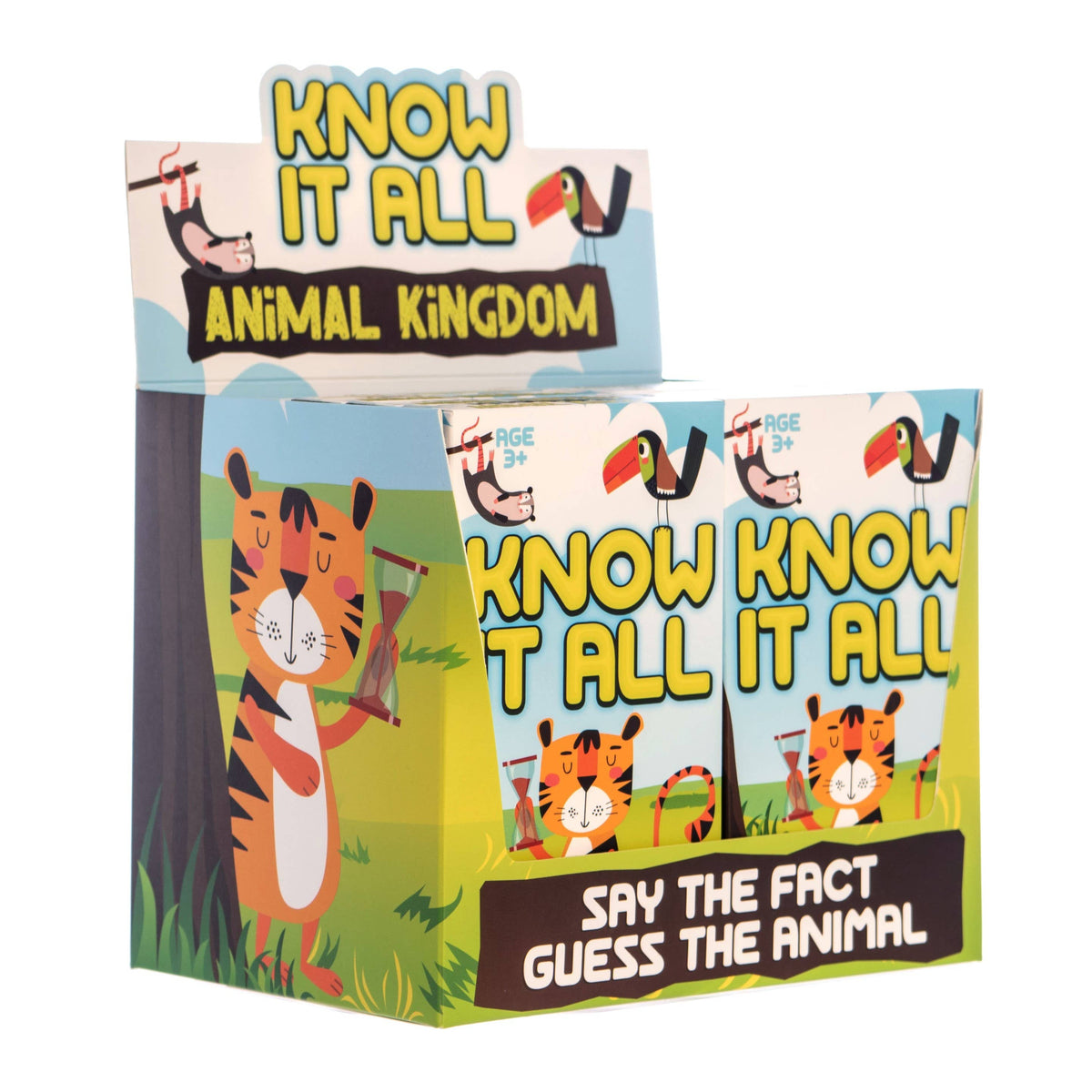 Know It All! Animals Educational Card Game - Kids Games