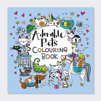 Rachel Ellen Designs - Children's Adorable Pets Colouring Book