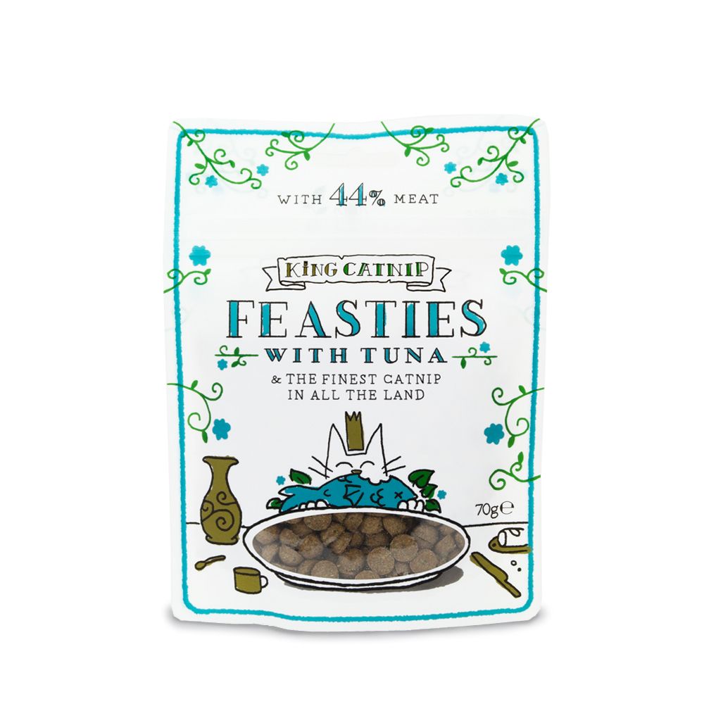 King Catnip Feasties with Tuna 70g