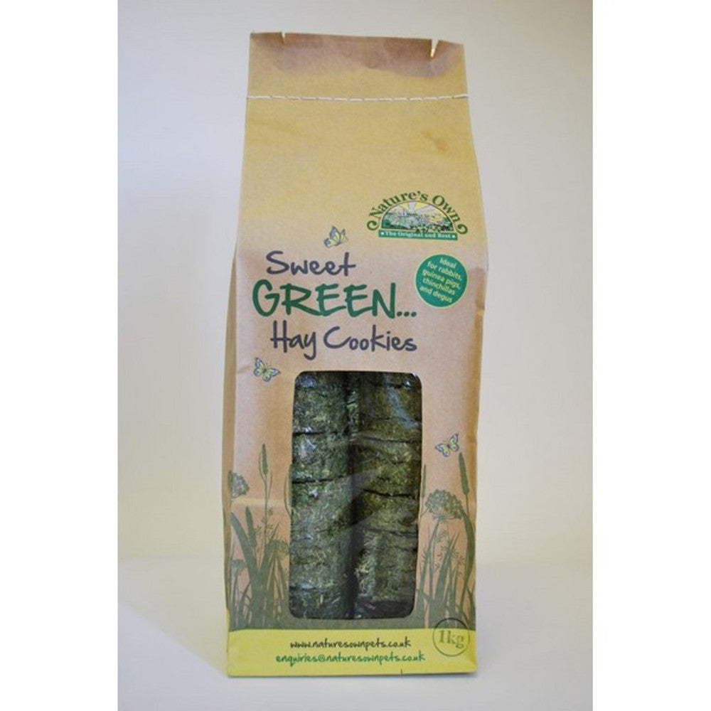 Natures Own Sweet Green Hay Cookies 1kg