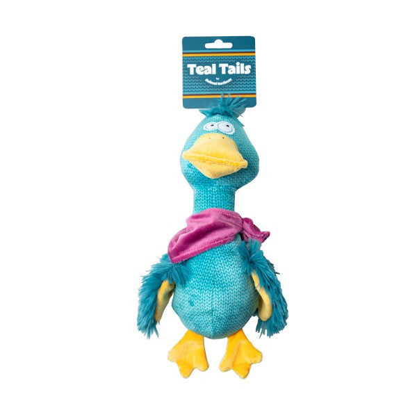 Animal Instincts Teal Tails Tom Duck Plush