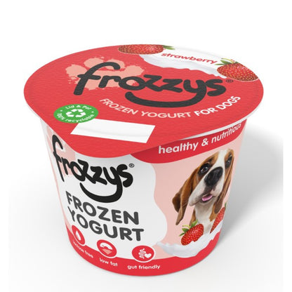 Frozzys Strawberry Frozen Yogurt for Dogs 85g