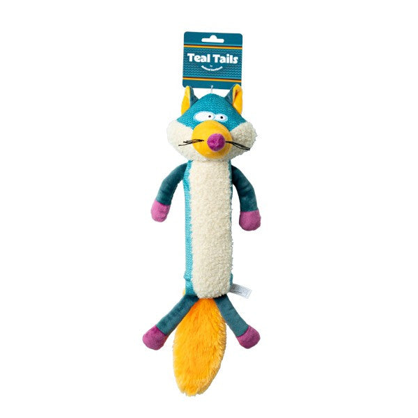 Animal Instincts Teal Tails Ted the Fox Plush
