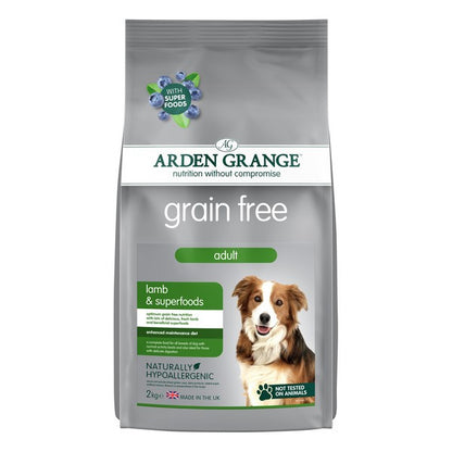 Arden Grange Grain Free Adult Lamb & Superfoods 2kg