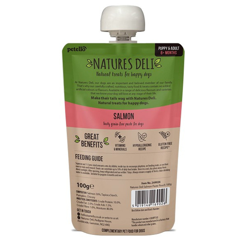 Natures Deli Paste Pouch 100g