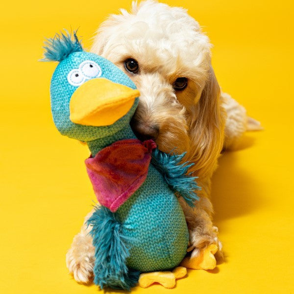 Animal Instincts Teal Tails Tom Duck Plush