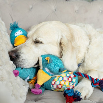 Animal Instincts Teal Tails Ted the Fox Plush