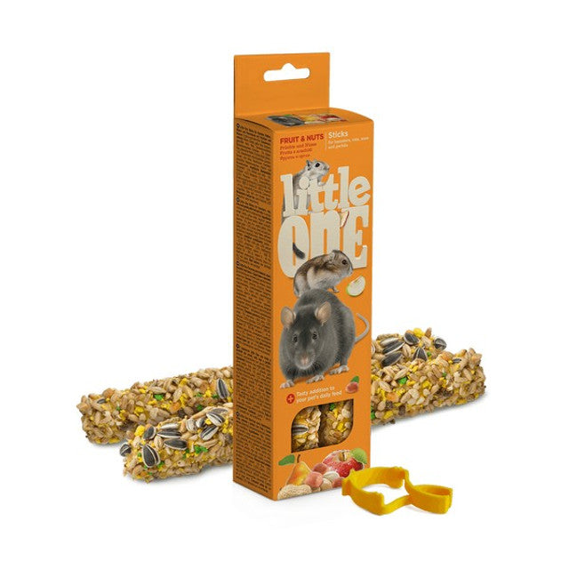 Little One Sticks For Hamsters, Rats, Mice And Gerbils With Fruit And Nuts