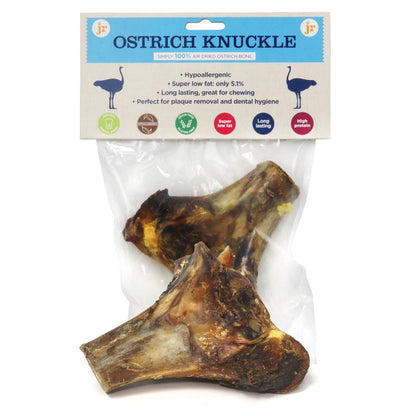 JR Pets Ostrich Knuckle