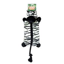 Jungle Buddies Plush Zebra with Rope